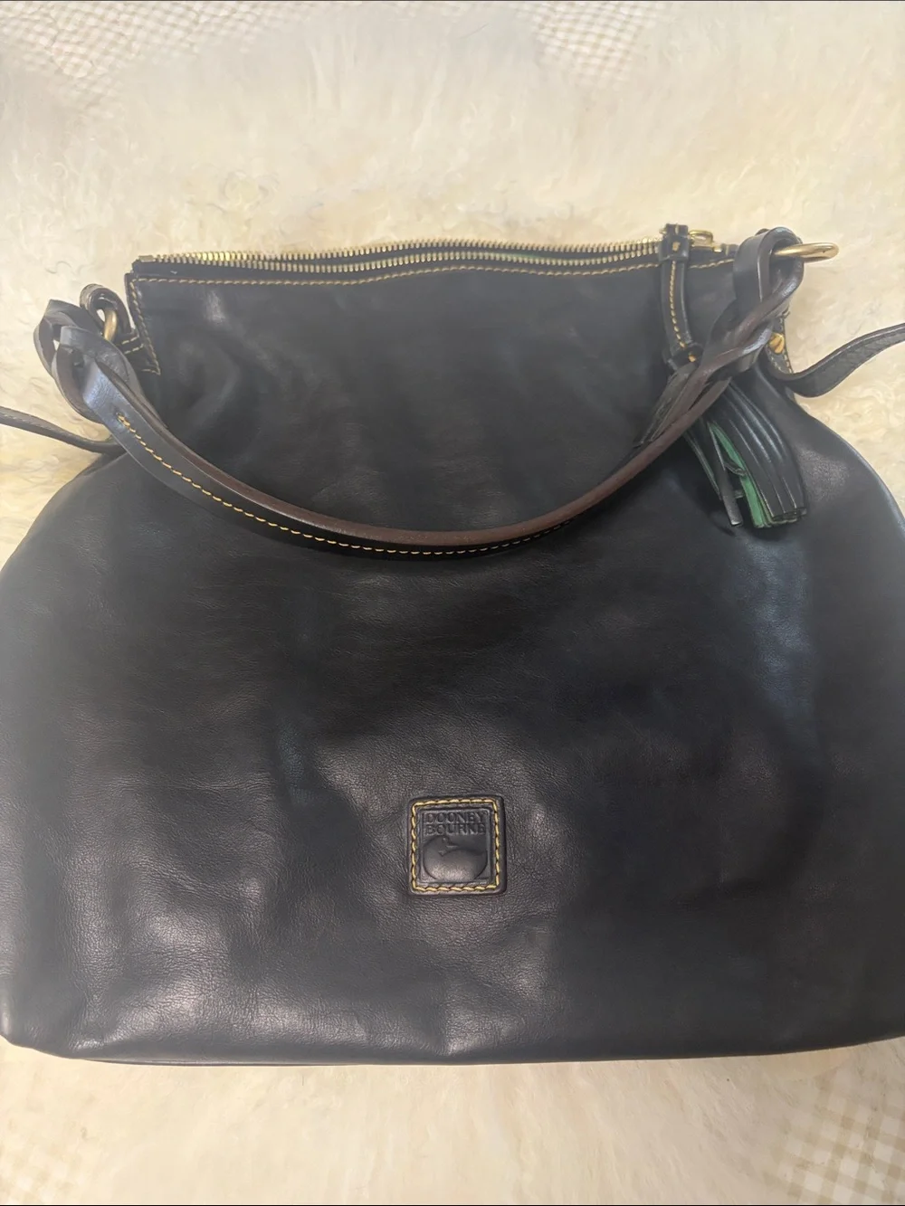 Dooney &Burke large hobo bag